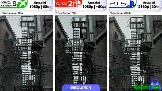 生化危机9：安魂曲多平台实机对比：Switch 2画质领先S系但帧率不稳