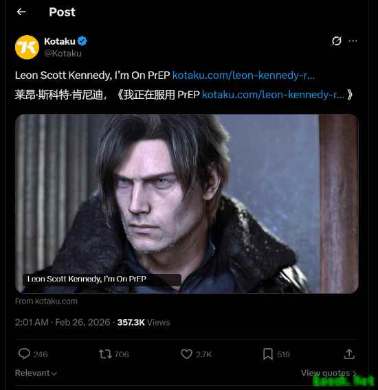 生化危机9里昂外貌争议引发跨文化叙事伦理讨论