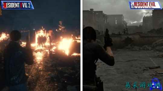《生化危机2Re》&《生化危机9》  画面对比