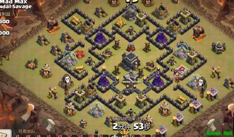 部落冲突：纯九布阵教学