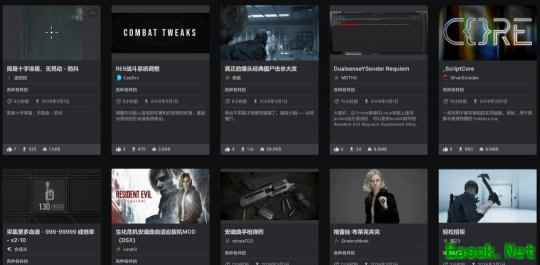 《生化危机9》模型Mod很难做  文件结构更复杂