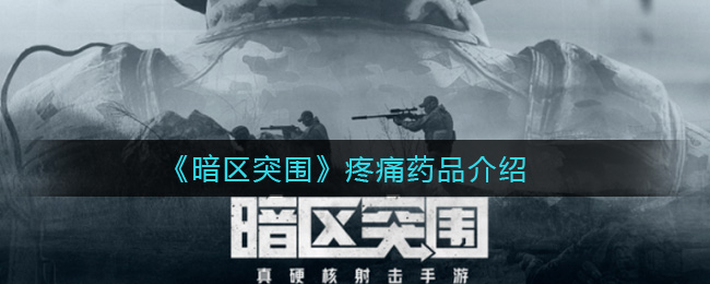 《暗区突围》疼痛药品介绍