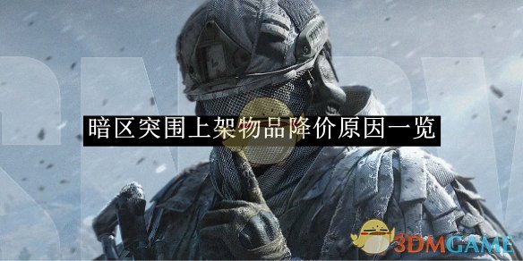 《暗区突围》上架物品降价原因一览