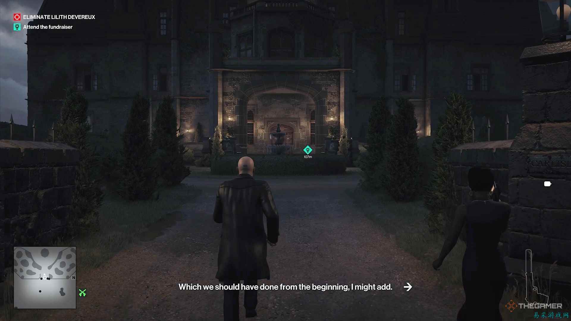 如何在《杀手：暗杀世界》中击杀莉莉丝·德威诺/米拉·乔沃维奇