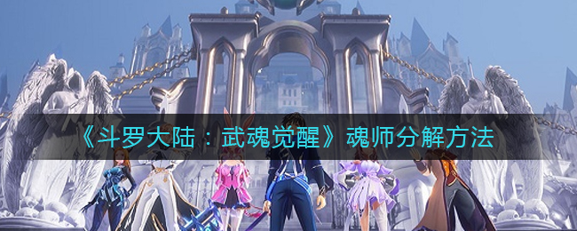 《斗罗大陆：武魂觉醒》魂师分解方法
