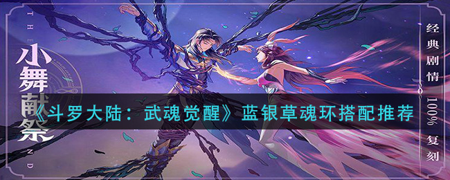 《斗罗大陆：武魂觉醒》蓝银草魂环搭配推荐