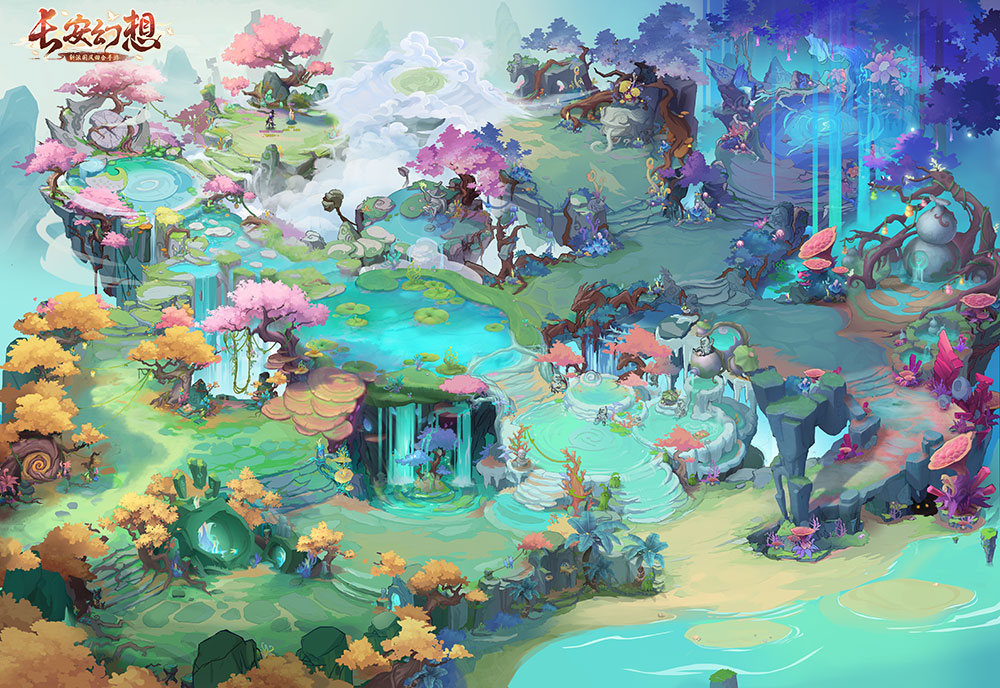 云梦皆妖灵，凡世恐难寻：《长安幻想》云梦岛场景曝光！