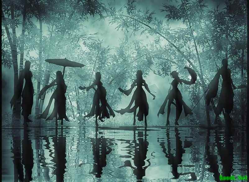 新笑傲江湖：竹林倒影拍摄全攻略