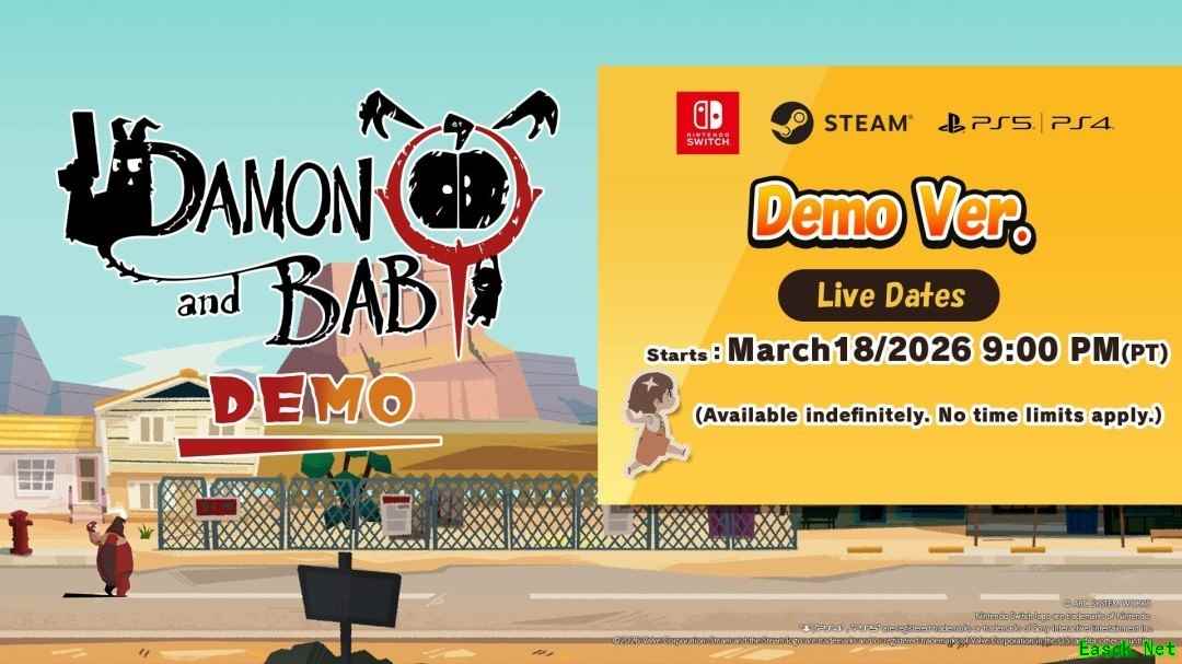 恶魔宝贝全新永久试玩版将于2026年3月19日全平台上线