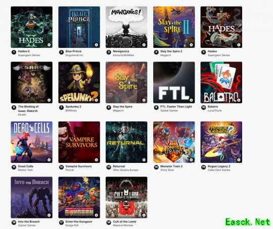 IGN排最佳肉鸽游戏！《以撒》《杀戮尖塔2》未进前三