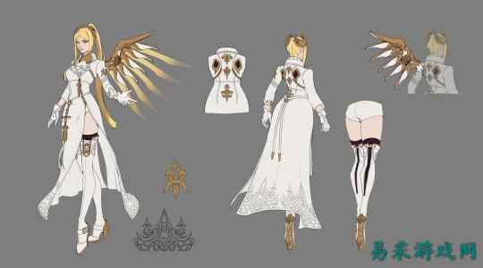 细节揭晓 《守望先锋》尼尔联动皮肤概念设计图公布