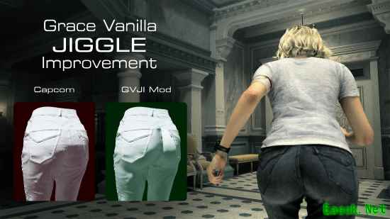 《生化9》格蕾丝物理晃动Mod来了！上下围都能摇