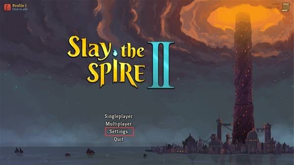 杀戮尖塔2中文设置教程