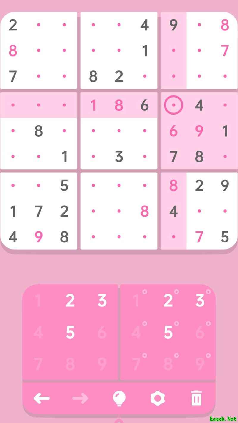 数独清一二星通关技巧