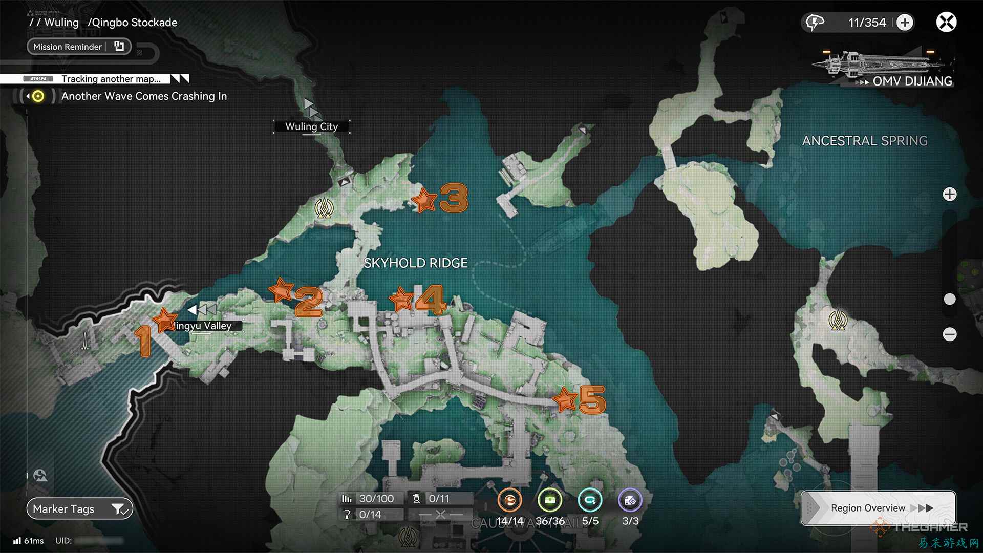 在《Arknights: Endfield》中寻找青波寨所有宝箱的位置