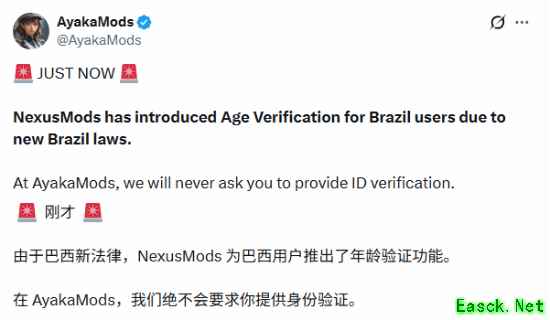 N网"验证"骚操作引玩家暴怒!另一Mod大站"趁虚而入"