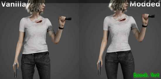 《生化危机9：安魂曲》格蕾丝身材Mod展示