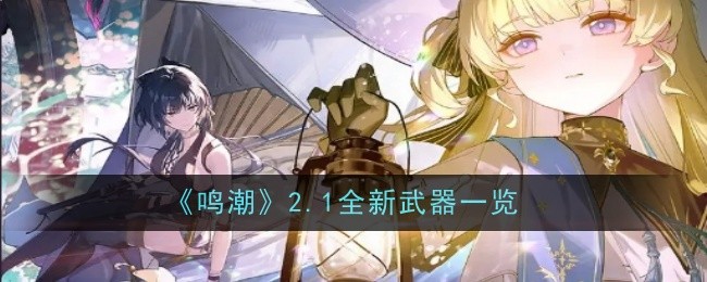 《鸣潮》2.1全新武器一览