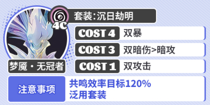 《鸣潮》坎特蕾拉声骸套装推荐