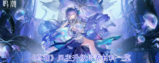 《鸣潮》风主升级培养材料一览