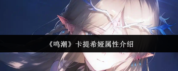 《鸣潮》卡提希娅属性介绍