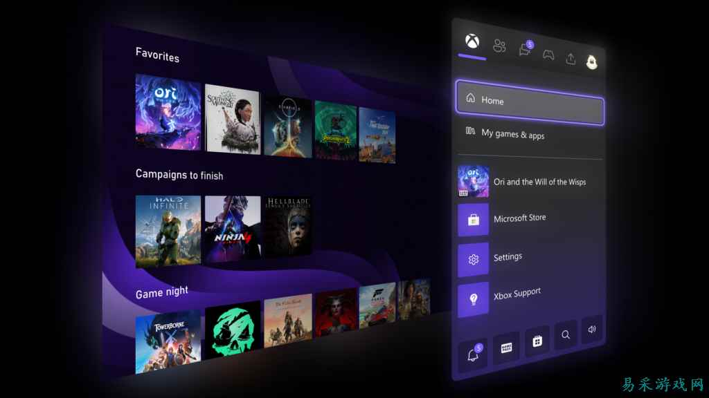 面向Xbox Insider用户开放：主页新增更多群组功能、自定义用户色彩、快速恢复设置及其他更新