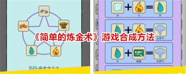 《简单的炼金术》游戏合成方法