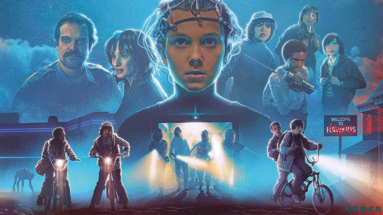 《Stranger Things》全系列4K和蓝光版开放预订