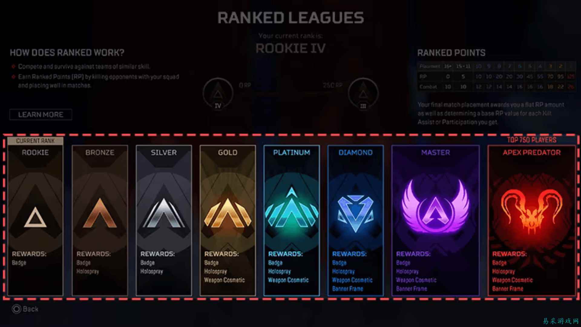 Apex Legends快速上分攻略：冲上传奇