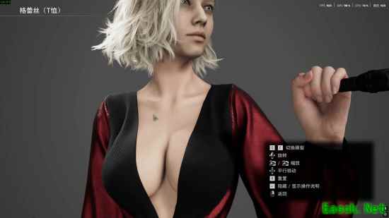 生化危机9：安魂曲爆火，格蕾丝暗红深V连衣裙MOD上线引热议