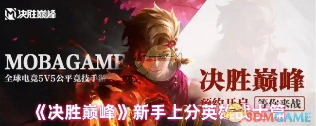 《决胜巅峰》新手上分英雄战士篇