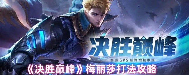 《决胜巅峰》梅丽莎打法攻略