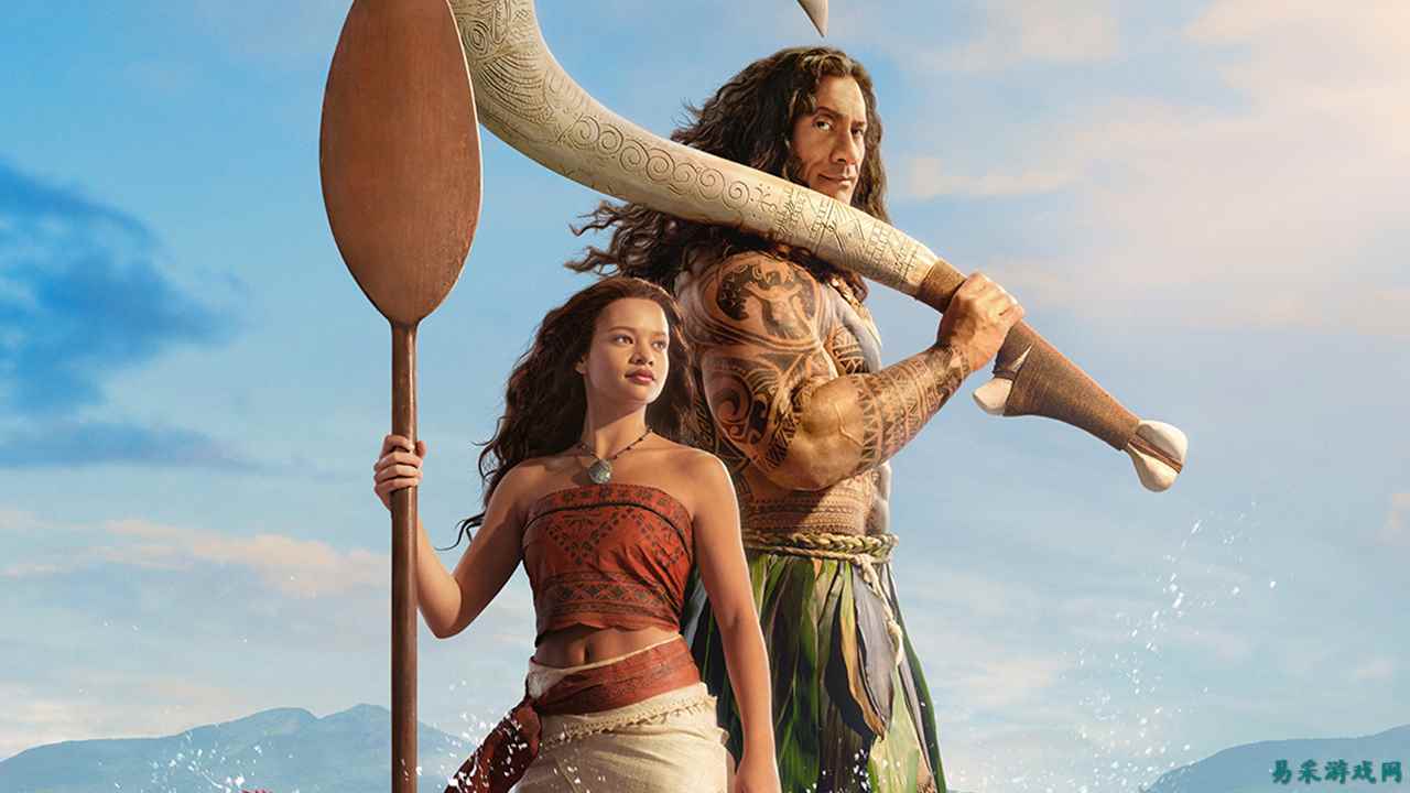 《海洋奇缘》真人版电影首曝预告，巨石强森版毛伊、螃蟹怪塔马托阿与火山怪提卡亮相