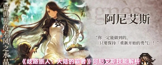 《歧路旅人：大陆的霸者》阿尼艾斯技能解析
