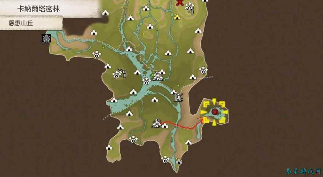 怪物猎人物语3命运双龙影蜘蛛在哪 怪物猎人物语3命运双龙影蜘蛛位置一览