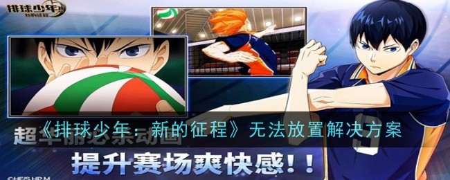《排球少年：新的征程》无法放置解决方案