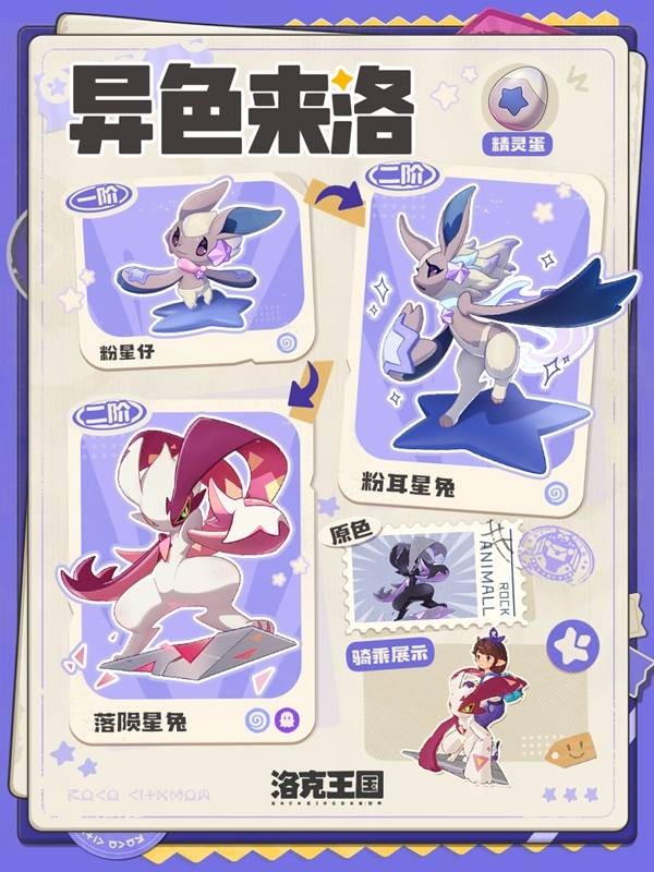 洛克王国世界S1炫彩精灵外观一览