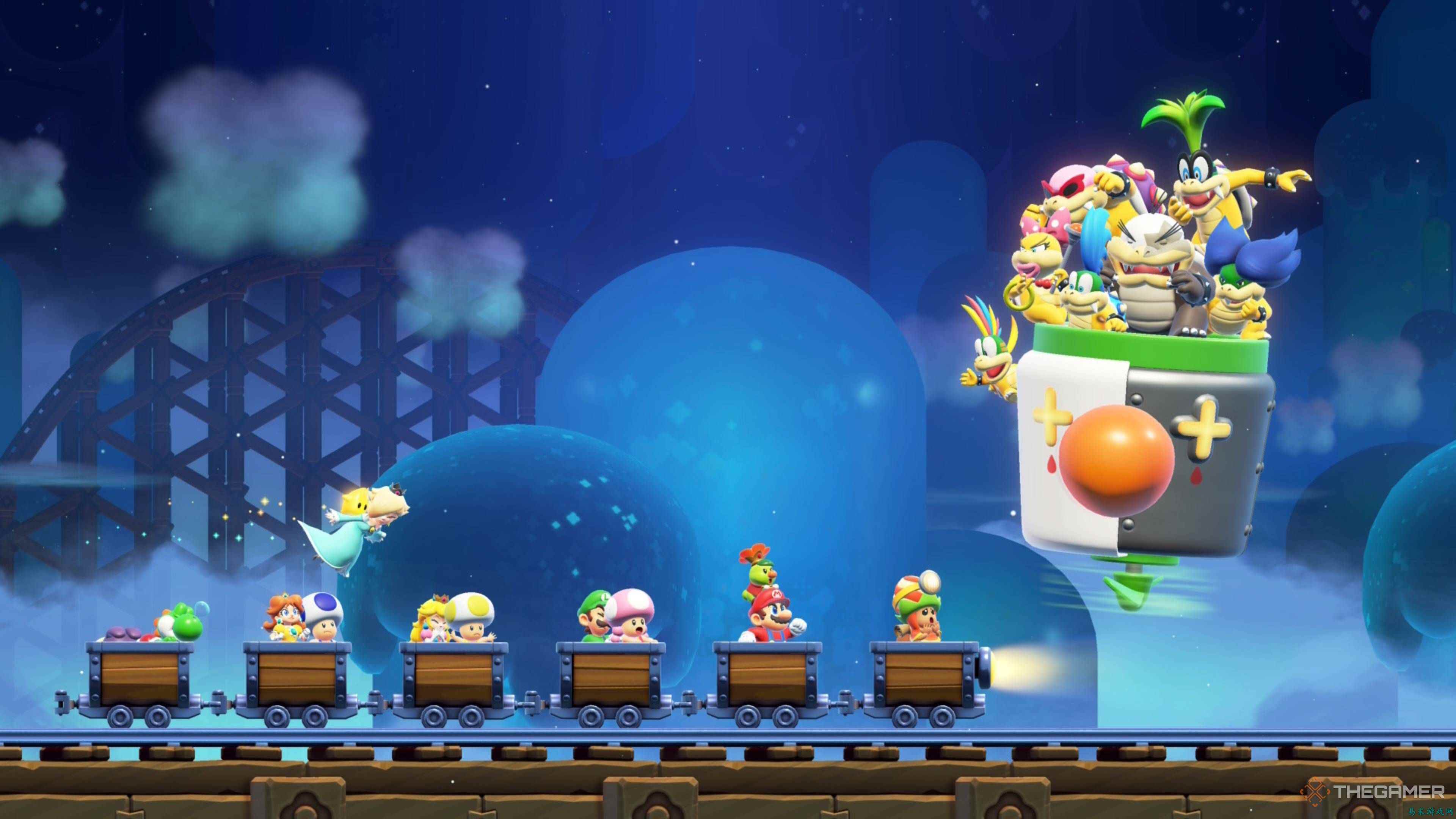 在《Super Mario Bros. Wonder》中所有旅团帐篷的位置