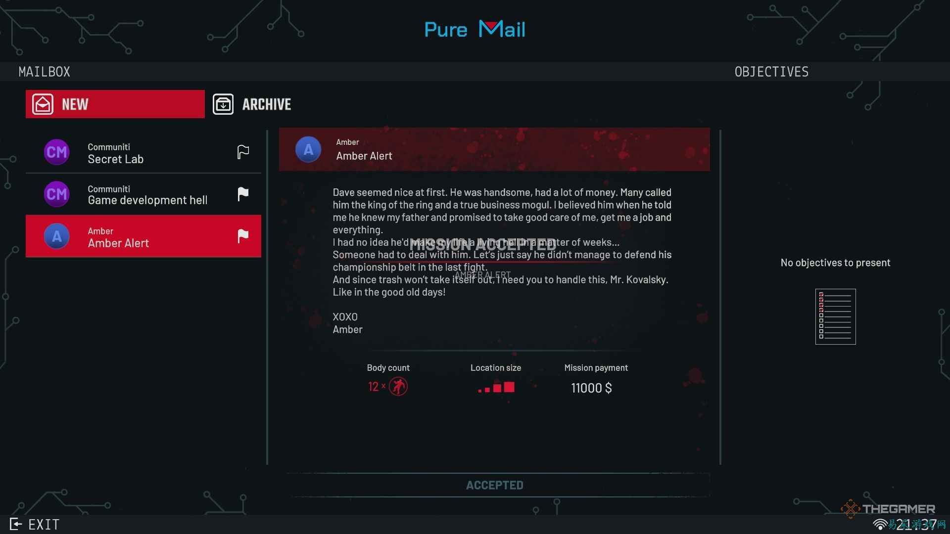 如何在《Crime Scene Cleaner》第二幕中完成琥珀警报任务