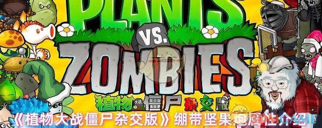 《植物大战僵尸杂交版》绷带坚果炮属性介绍