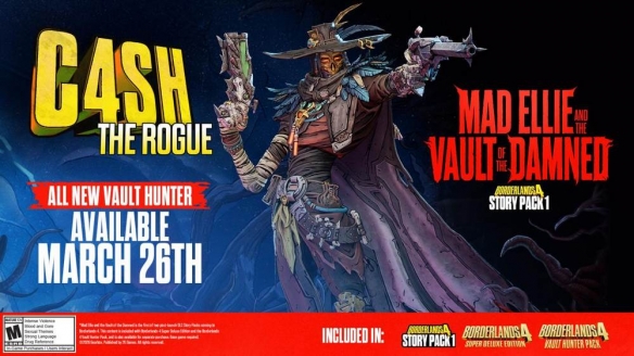 无主之地4狂野艾莉与诅咒秘藏DLC介绍