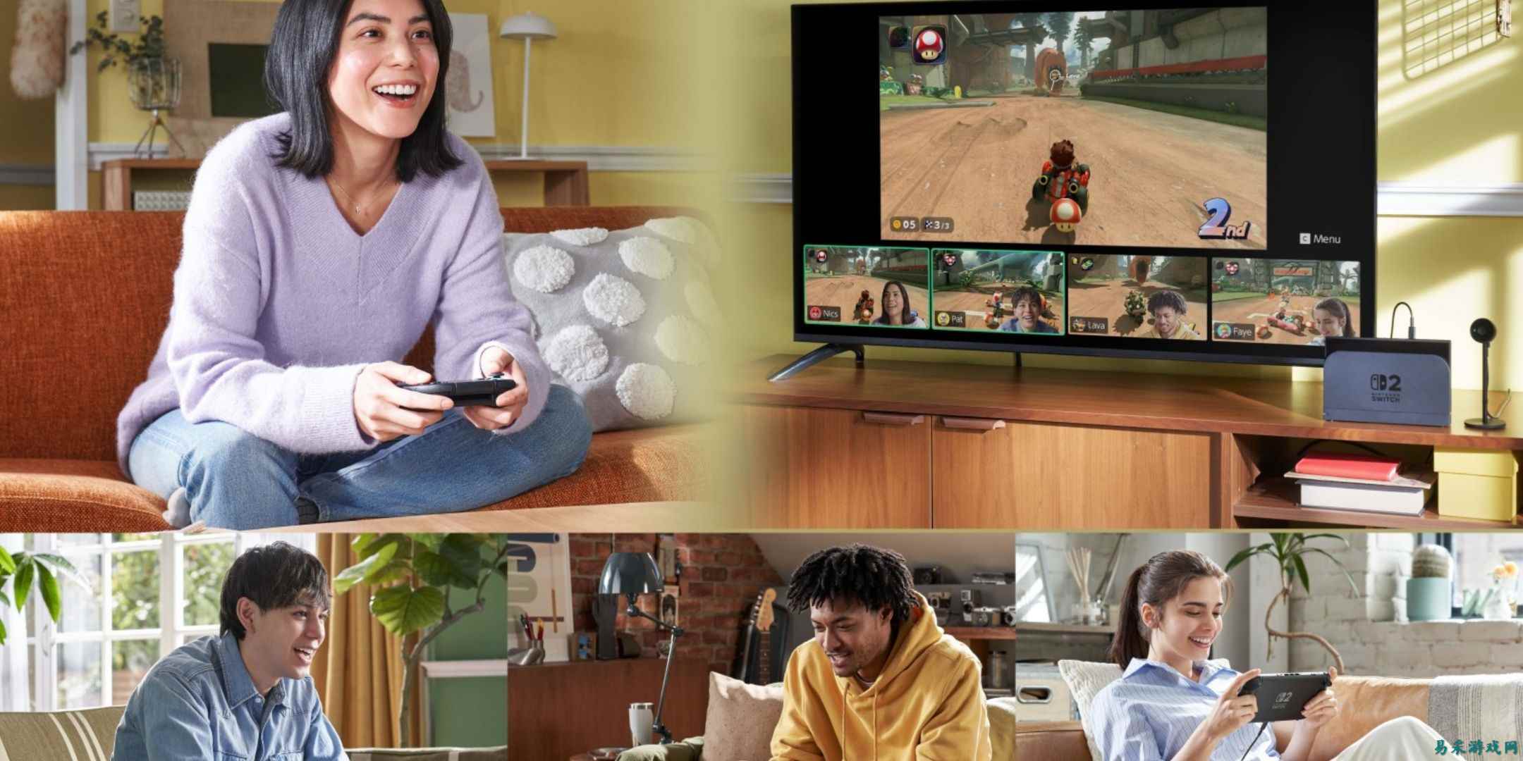 Nintendo Switch 2的GameChat功能今日起将转为NSO付费服务