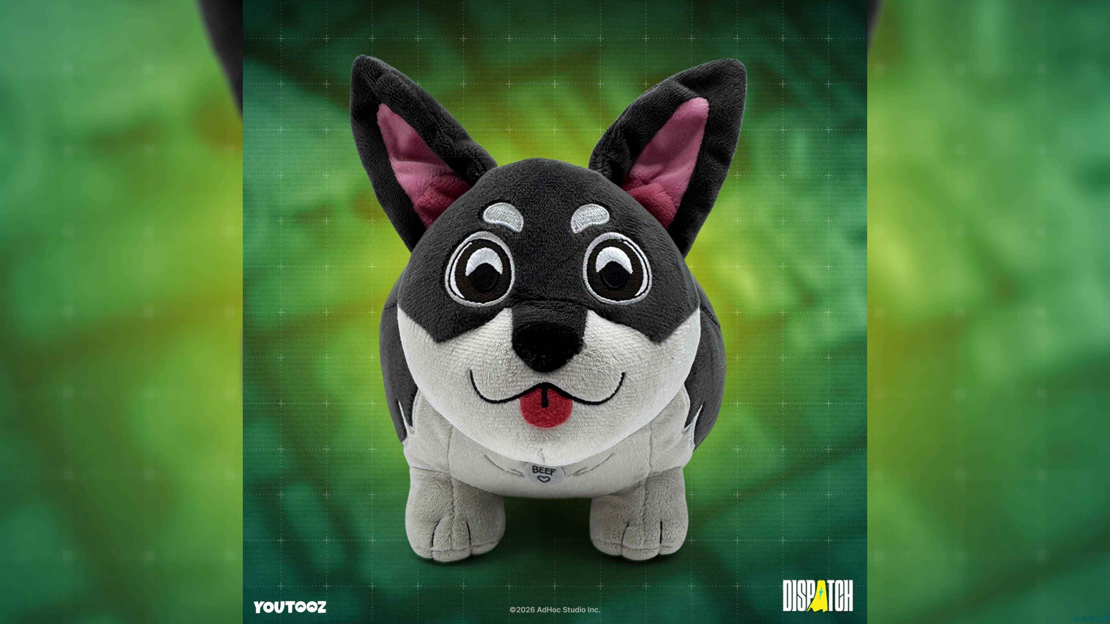 超英派遣中心 Youtooz毛绒玩具包含金发西装、隐形女孩和牛肉