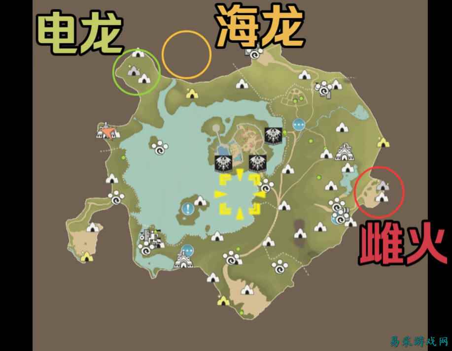 怪物猎人物语3命运双龙全侵兽位置 怪物猎人物语3侵兽位置汇总一览