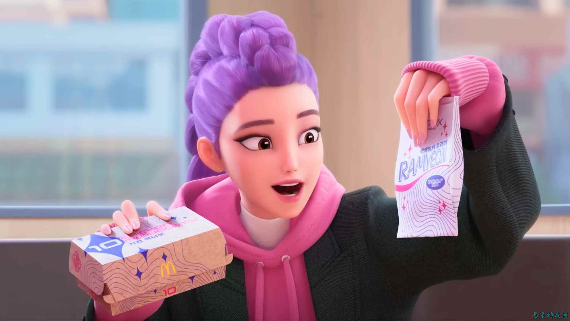 麦当劳KPop Demon Hunters广告让Rumi和Jinu重聚，某种程度上