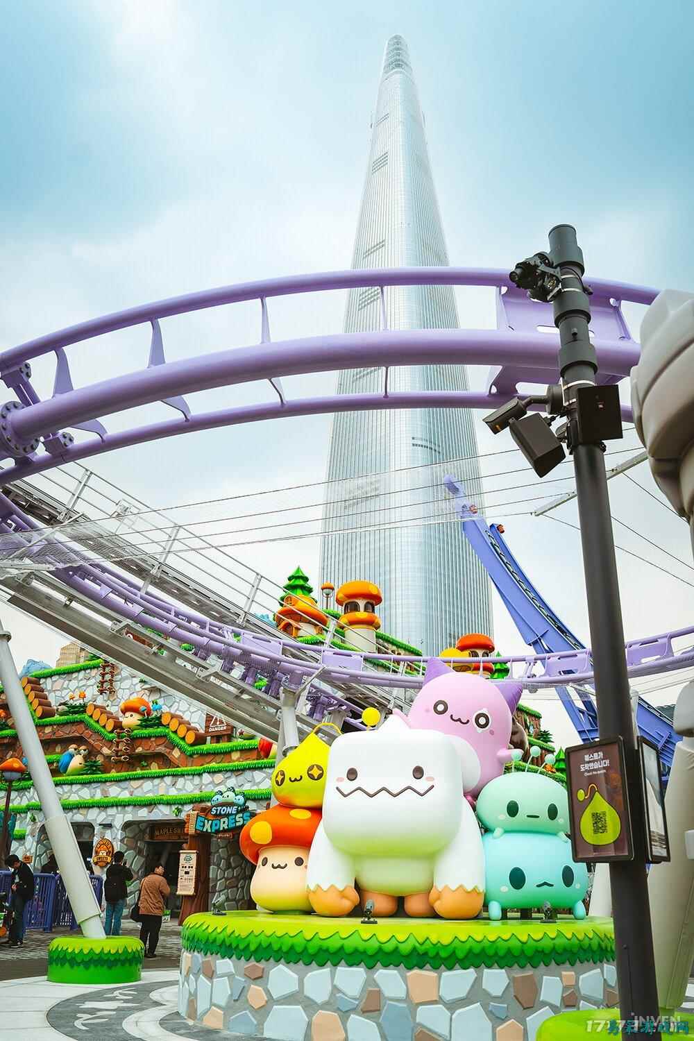 韩国开启《冒险岛》主题游乐园 现场照片公开