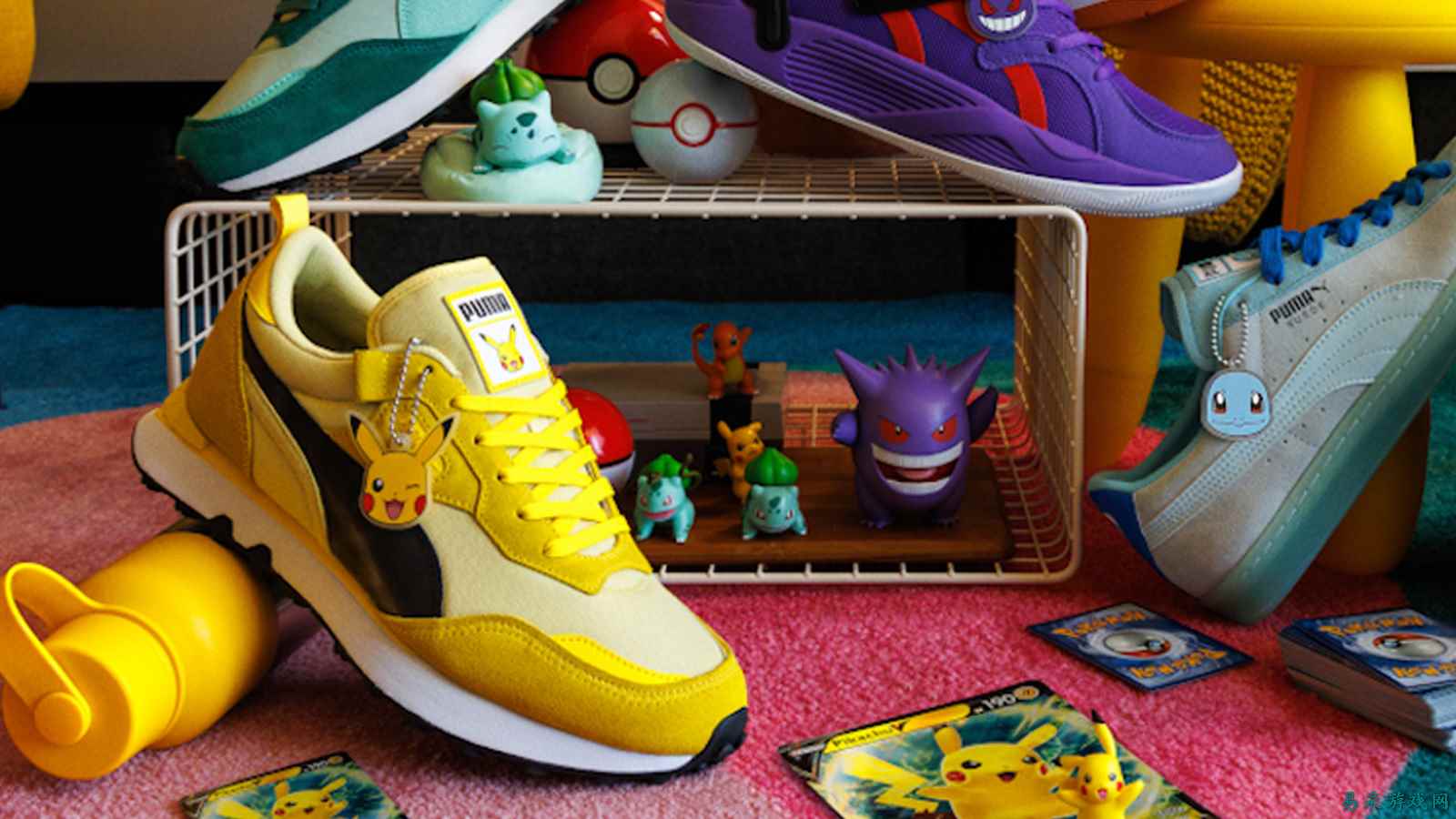 彪马与宝可梦合作推出30周年纪念系列，今日起正式发售