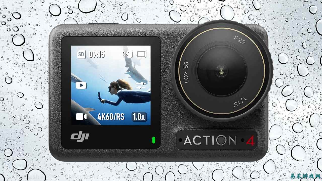 坚固耐用的JI Osmo Action 4运动相机支持4K 120fps录制，仅售199美元