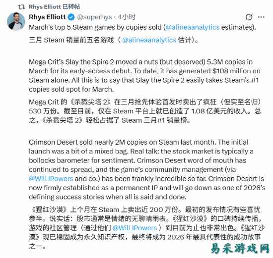 肉鸽卡牌唯一真神！《杀戮尖塔2》销量破500万