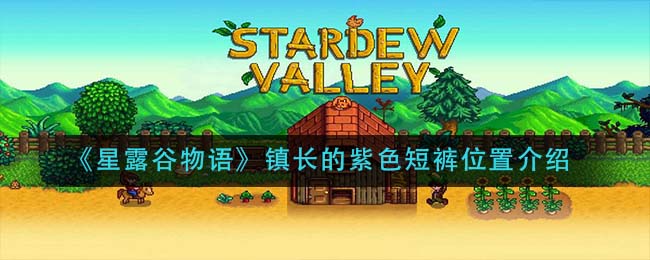 《星露谷物语》镇长的紫色短裤位置介绍